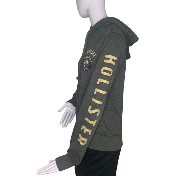 Hollister Hoodie Pullover Dark Gray Size S - Picture 5 of 10